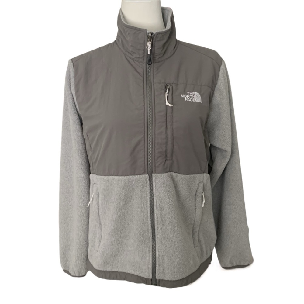 The North Face Denali Jacket Light Gray/Silver Women’s M